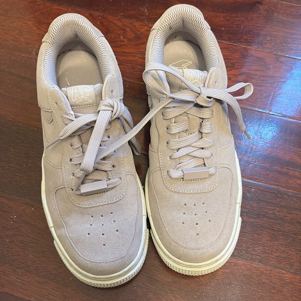 Lavender Nike Air Force size 8